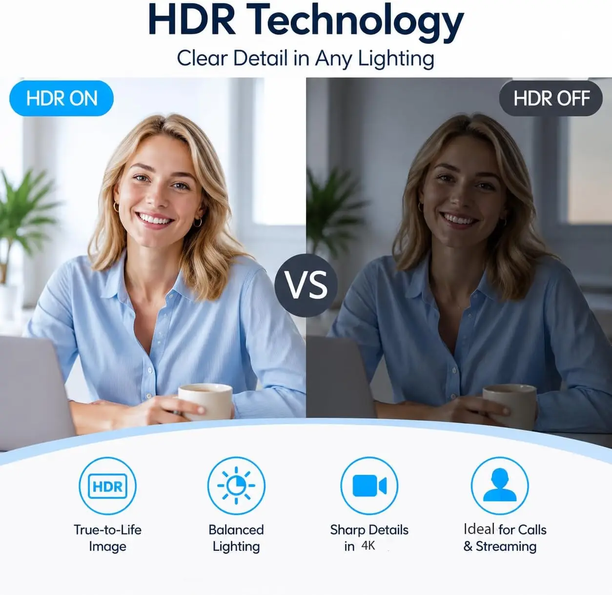 4K Webcam with AI Tracking and Wide Angle Remote Control 11