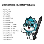 Huion PW550S Battery Free Pen Pentech 30 Slim Stylus 6 | PricZone