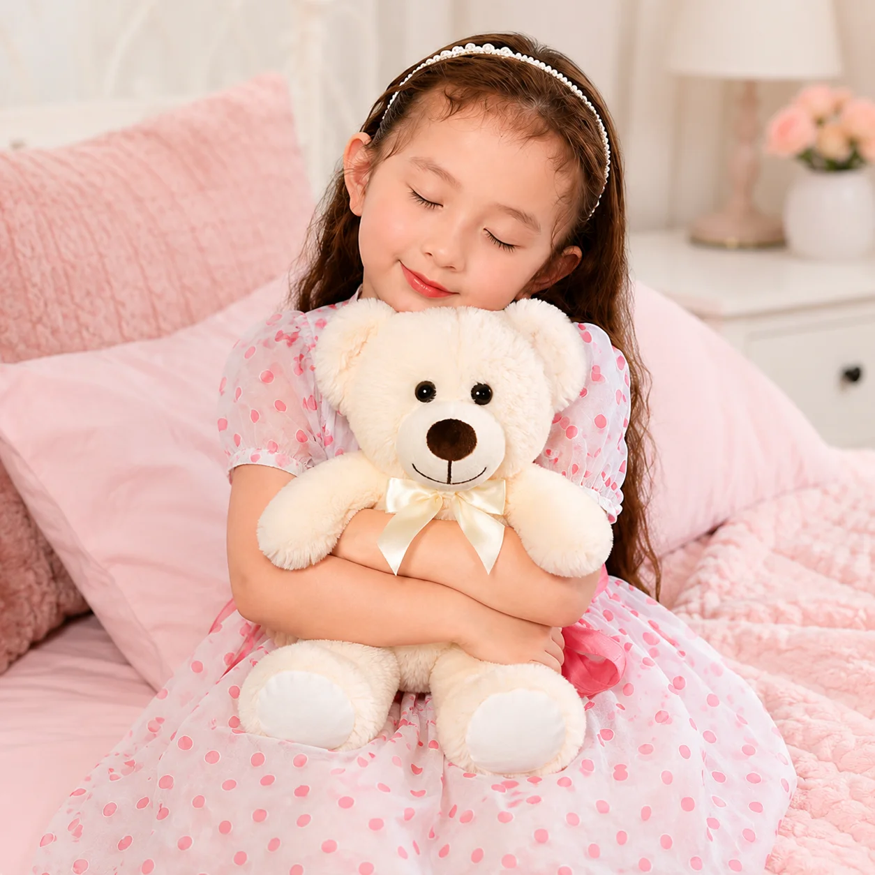 Snowolf 135 Inch Teddy Bear Plush Toy for Girls 5 | PricZone Snowolf 135 Inch Teddy Bear Plush Toy for Girls 5 | PricZone