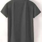 Plus Size Short Sleeve TShirt with Crow Rose 2 | PricZone Plus Size Short Sleeve T Shirt with Crow Rose 2 | PricZone