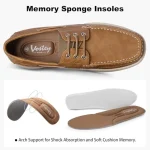 Vostey Mens Loafers and SlipOns 3Eye Boat Shoes Men 5 | PricZone Vostey Mens Loafers and Slip Ons 3 Eye Boat Shoes Men 5 | PricZone