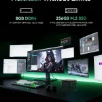 Amd Ryzen 3250U Mini PC 8G RAM 256Gb Rom 3 | PricZone