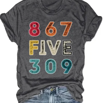 Plus Size Short Sleeve Breathable T-Shirt 1