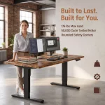 Adjustable Electric Standing Desk with 4 Memory Settings 4 | PricZone