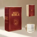 Christian Bible Pillow Book Plush Throw Cushion Realistic 1 | PricZone