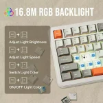 Ajazz Ak820 Max Wireless Office Gaming Esports Mechanical 5 | PricZone Ajazz Ak820 Max Wireless Office Gaming Esports Mechanical 5 | PricZone