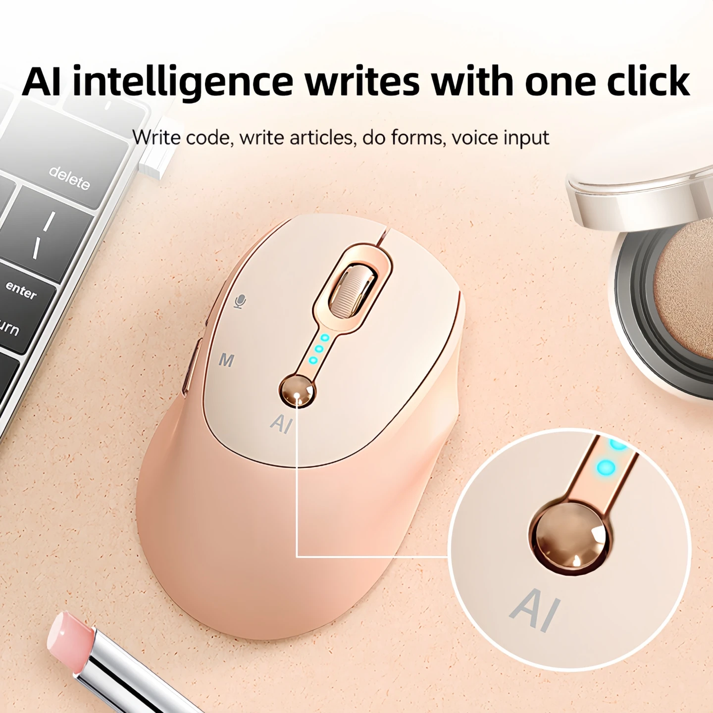 Wireless Bluetooth 24G SpeechtoText Office Mouse 4 | PricZone Wireless Bluetooth 24G Speech to Text Office Mouse 4 | PricZone