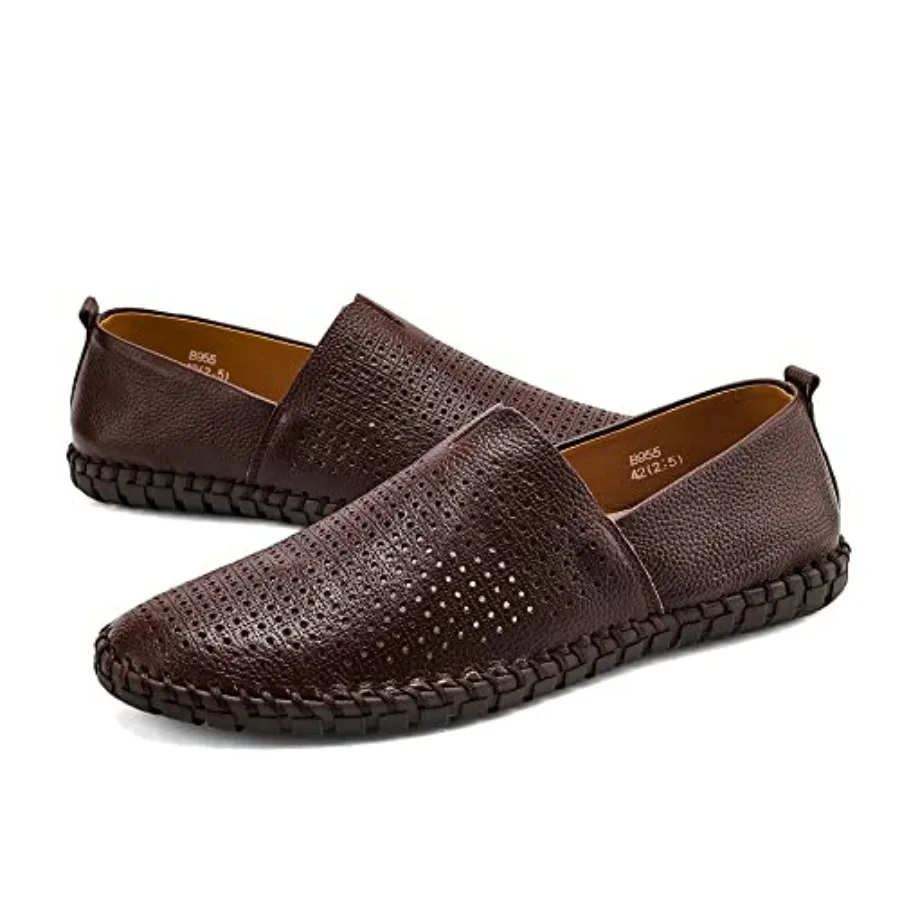 Genuine Leather Loafer Shoes Slip On Soft Walking 5 | PricZone Genuine Leather Loafer Shoes Slip On Soft Walking 5 | PricZone