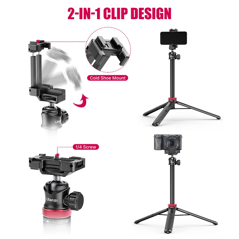 Ulanzi Mt44 576 Inch Extendable Livebroadcast Tripod Stand 3 | PricZone Ulanzi Mt 44 576 Inch Extendable Livebroadcast Tripod Stand 3 | PricZone