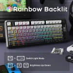 Attack Shark M75 Wireless Membrane Gaming Keyboard 5 | PricZone Attack Shark M75 Wireless Membrane Gaming Keyboard 5 | PricZone