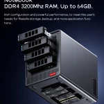 Ryzen 7 5825U 4Bay Nas Mini PC with 2535 Sata X4 Storage 5 | PricZone Ryzen 7 5825U 4 Bay Nas Mini PC with 2535 Sata X4 Storage 5 | PricZone