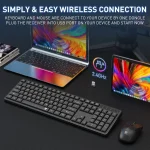 Redragon Bs7634 104 Keys Wireless Keyboard and Mouse Combo 4 | PricZone
