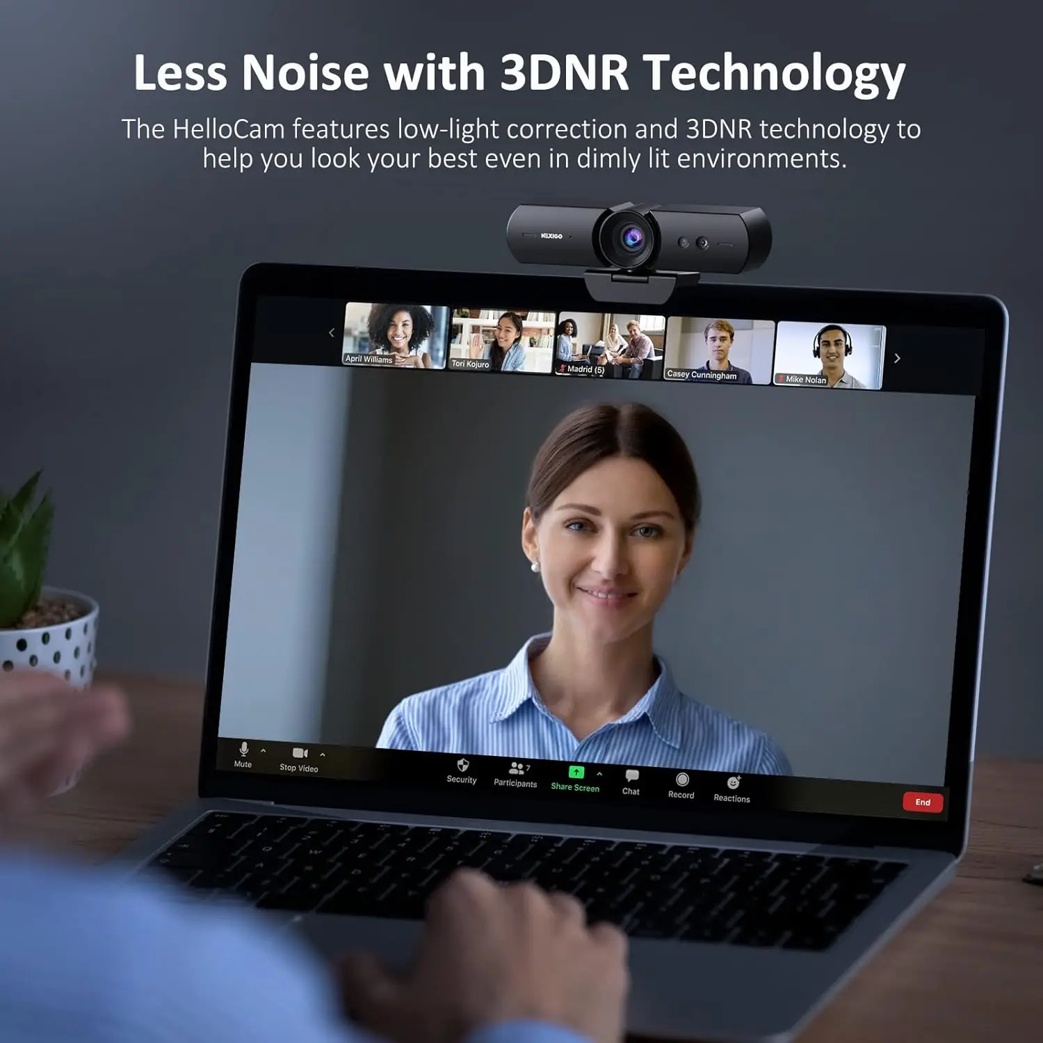 1080P Webcam with Windows Hello and Auto Privacy Shutter 12