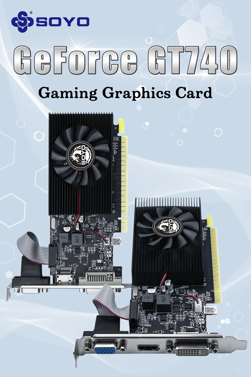 Soyo Nvidia GeForce GT 740 4Gb DDR3 Graphics Card 9