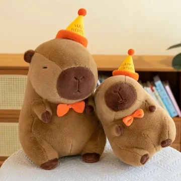 Cute Capybara Plush Doll Anime Toy Gift for Girls 1