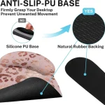 In1 Leopard Rose Gold Desk Mat with Wrist Support 5 | PricZone In 1 Leopard Rose Gold Desk Mat with Wrist Support 5 | PricZone