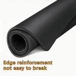 Pack of Black Mouse Pads with Stitched Edges 102X83 Inches 3 | PricZone