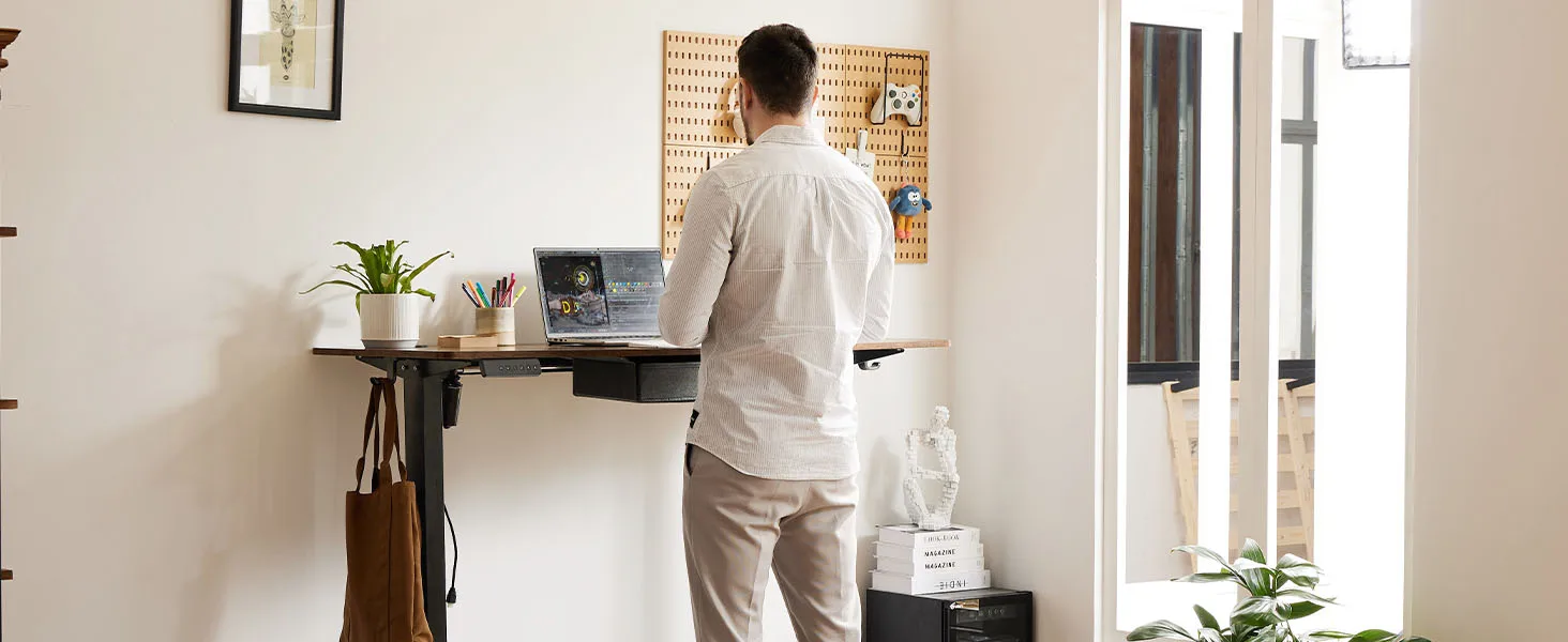 Jhk Ergonomic Electric Standing Desk Height Adjustable 19