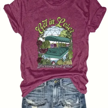 Plus Size Short Sleeve T-Shirt for Spring and Summer 1
