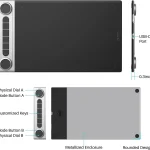Huion Inspiroy Dial 2 Bluetooth Wireless Graphics Drawing 2 | PricZone Huion Inspiroy Dial 2 Bluetooth Wireless Graphics Drawing 2 | PricZone