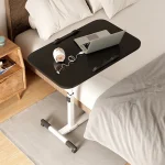 Adjustable Height Overbed Table with Rolling Laptop Desk 4 | PricZone