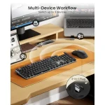 Km310 Wireless Mechanical Keyboard and Mouse Set 3 | PricZone Km310 Wireless Mechanical Keyboard and Mouse Set 3 | PricZone