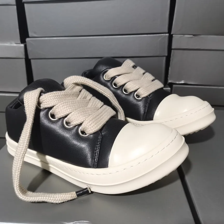 Luxury Genuine Leather Casual Sneakers with Wide Laces 5 | PricZone Luxury Genuine Leather Casual Sneakers with Wide Laces 5 | PricZone