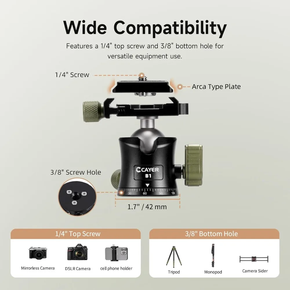 Travel Camera Tripod with Ball Head Compact Carbon Fiber 2 | PricZone Travel Camera Tripod with Ball Head Compact Carbon Fiber 2 | PricZone