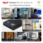 Mele Quieter4C N150 Fanless Mini PC with 8Gb Ddr4 RAM 8 | PricZone Mele Quieter4C N150 Fanless Mini PC with 8Gb Ddr4 RAM 8 | PricZone