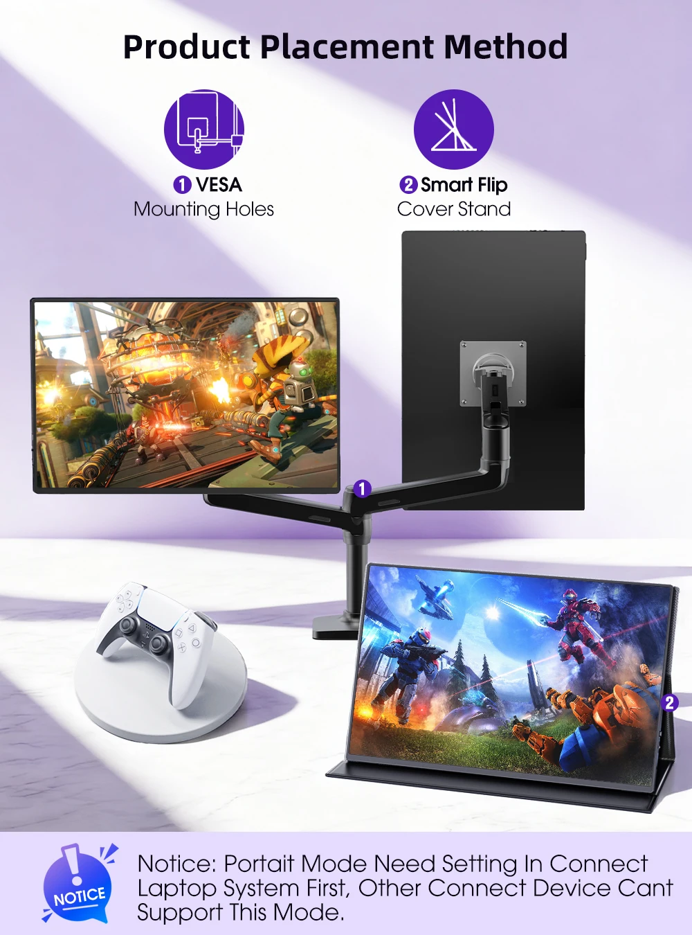 144Hz Portable 25K QLED Monitor for Laptop and Gaming 6 | PricZone 144Hz Portable 25K QLED Monitor for Laptop and Gaming 6 | PricZone