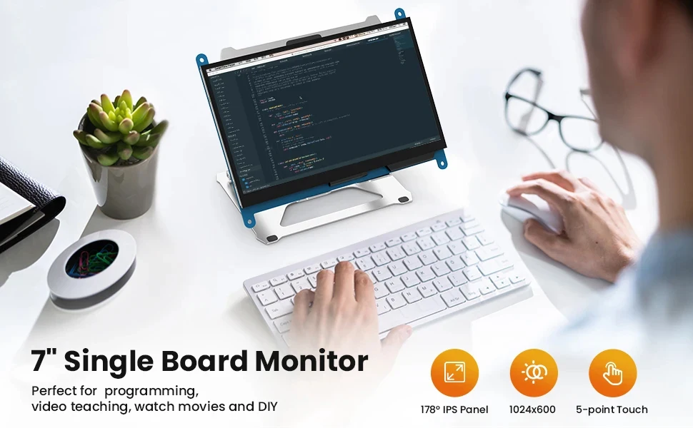 Inch Capacitive Touchscreen Monitor HD IPS Display 9