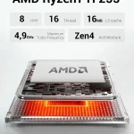 Firebat Am02 Mini PC Ryzen 7 H255 Ddr5 16Gb RAM M2 Pcie 2 | PricZone Firebat Am02 Mini PC Ryzen 7 H255 Ddr5 16Gb RAM M2 Pcie 2 | PricZone