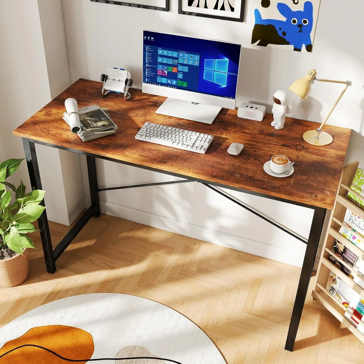 32Inch Home Office Desk with Sturdy Steel Frame 2 | PricZone 32Inch Home Office Desk with Sturdy Steel Frame 2 | PricZone