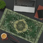 Vintage Green Persian Carpet Gaming Mouse Pad and Keyboard 4 | PricZone Vintage Green Persian Carpet Gaming Mouse Pad and Keyboard 4 | PricZone