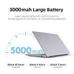 141 Ultra Slim Windows 11 Pro Laptop Computer intel Atom A3950 12GB RAM 1TB 2TB SSD Notebook PC 1080P HD Office Study Laptops 5 | PricZone