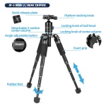 Fotopro Desktop Aluminum Tripod for Small Camera Video 3 | PricZone Fotopro Desktop Aluminum Tripod for Small Camera Video 3 | PricZone