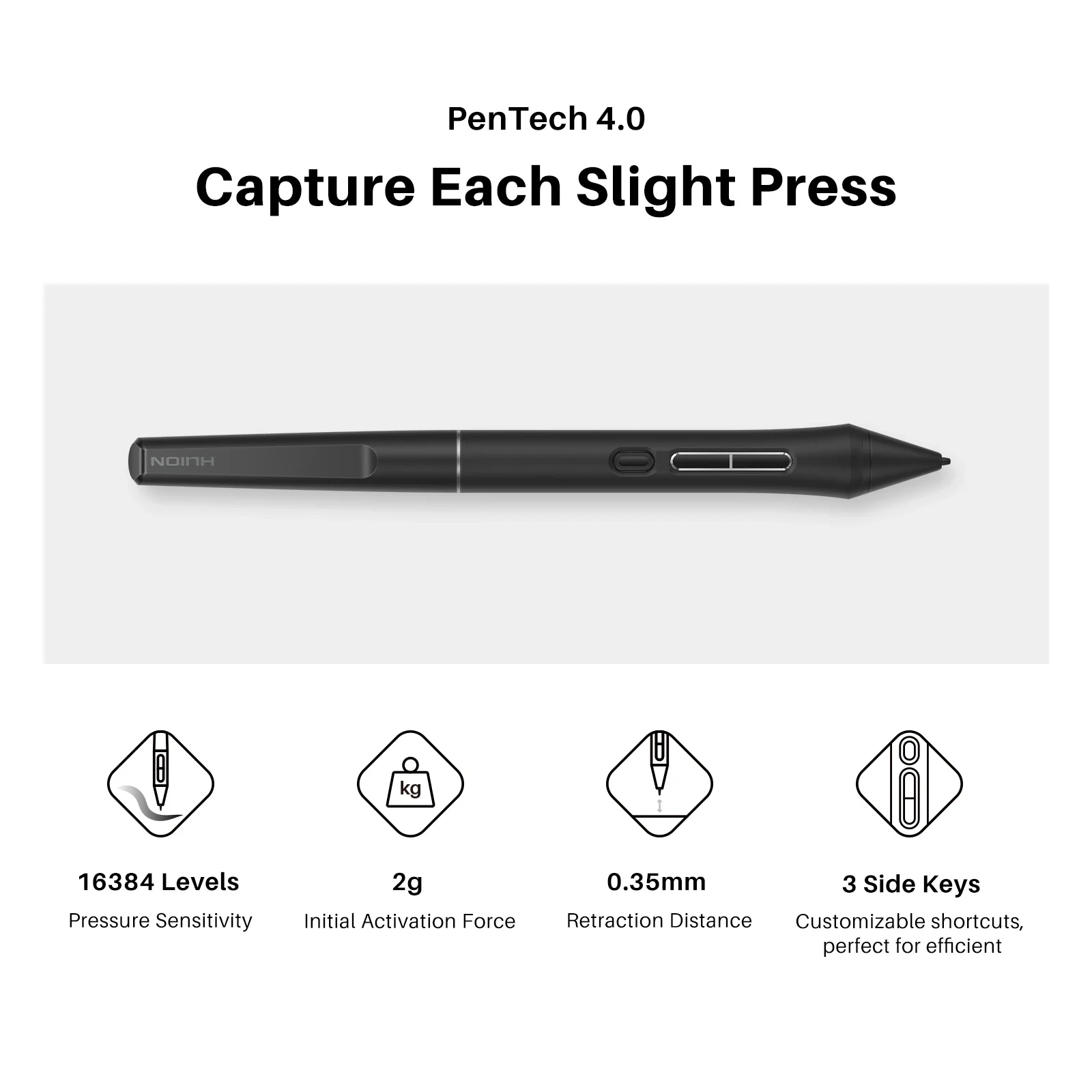 Huion Kamvas 13 Gen 3 Graphics Tablet 16K Levels Pressure 2 | PricZone Huion Kamvas 13 Gen 3 Graphics Tablet 16K Levels Pressure 2 | PricZone