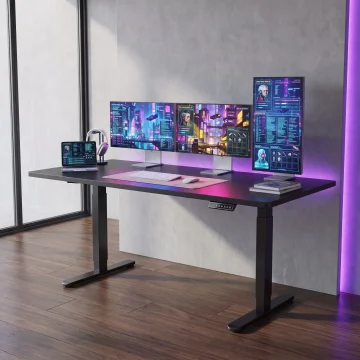Adjustable Electric Standing Desk with 4 Memory Settings 1 | PricZone