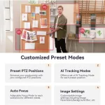 4K Ptz Webcam with Ai Tracking 1080P60Fps Hdr Noise 5 | PricZone 4K Ptz Webcam with Ai Tracking 1080P60Fps Hdr Noise 5 | PricZone