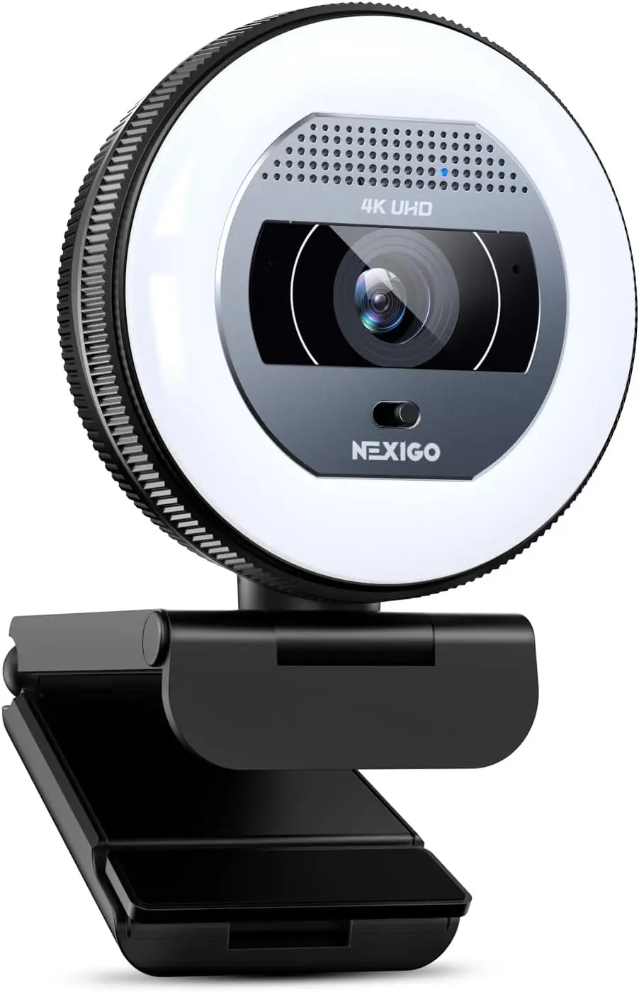 4K Webcam with Ring Light Pdaf Autofocus 1080P 60Fps Dual 7