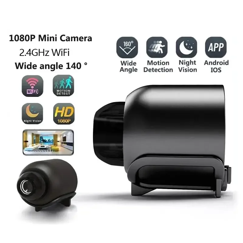 1080P HD WiFi Wireless Night Vision Home Security Camera 7