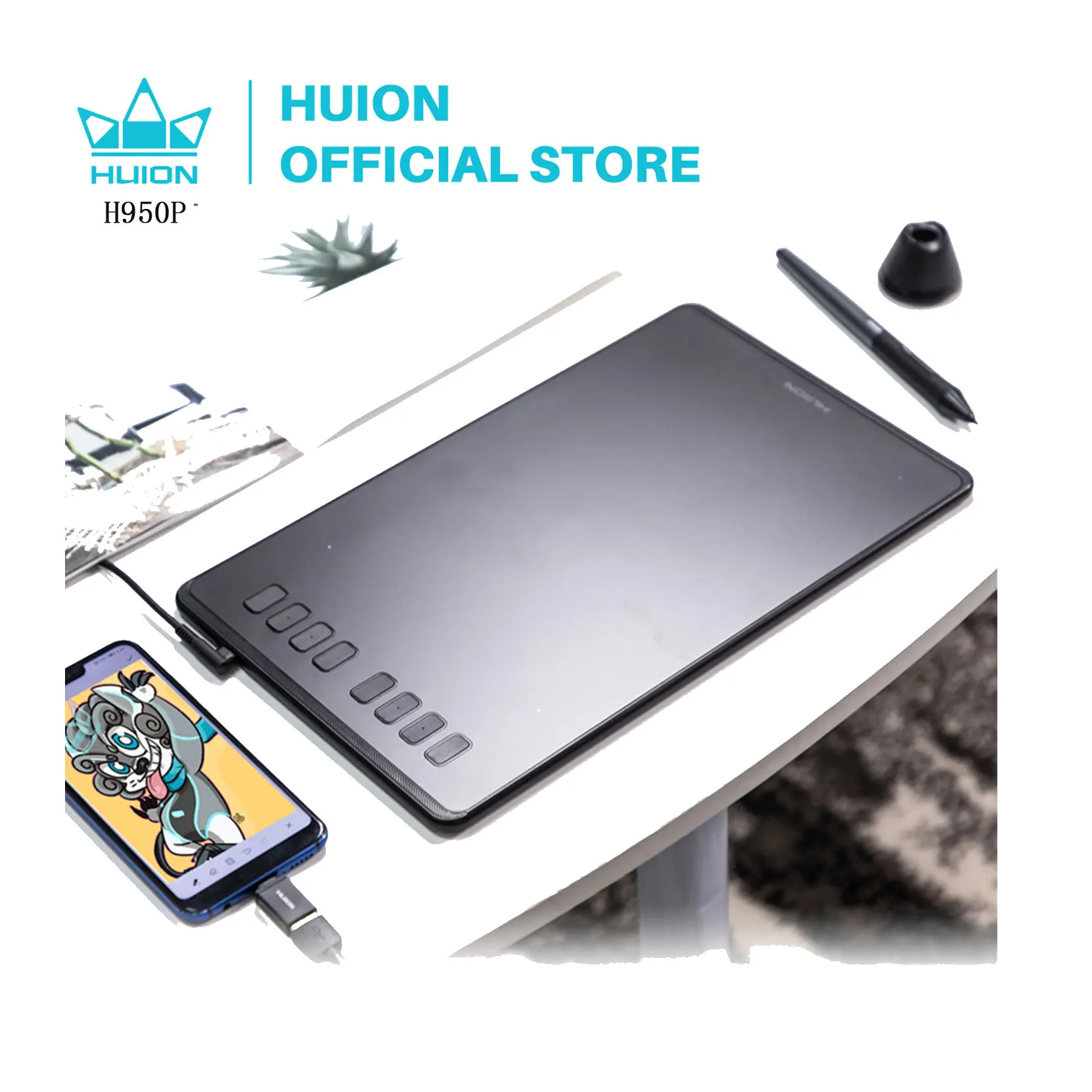 Huion H950P Ultrathin Graphic Tablet Digital Drawing Pen 1 | PricZone Huion H950P Ultrathin Graphic Tablet Digital Drawing Pen 1 | PricZone