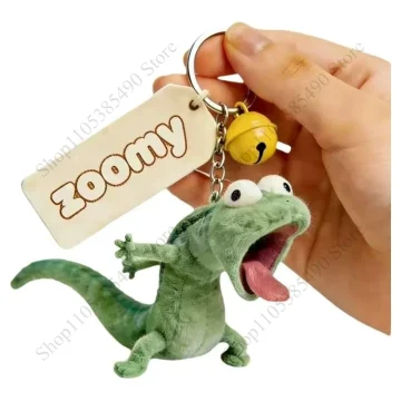Funny Beaver Plush Toy Transforms Into Mint Green Lizard 1