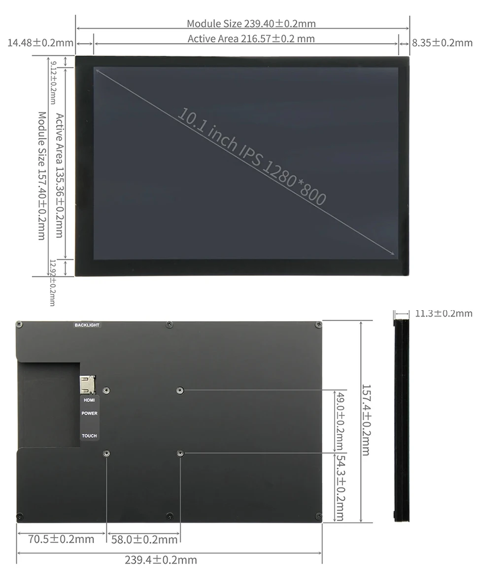 Eyoyo 10 Inch HDMI Monitor with Capacitive Touchscreen 7 | PricZone Eyoyo 10 Inch HDMI Monitor with Capacitive Touchscreen 7 | PricZone