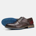 Retro Casual Leather Shoes Cap Toe Oxford Derby Fashion 2 | PricZone