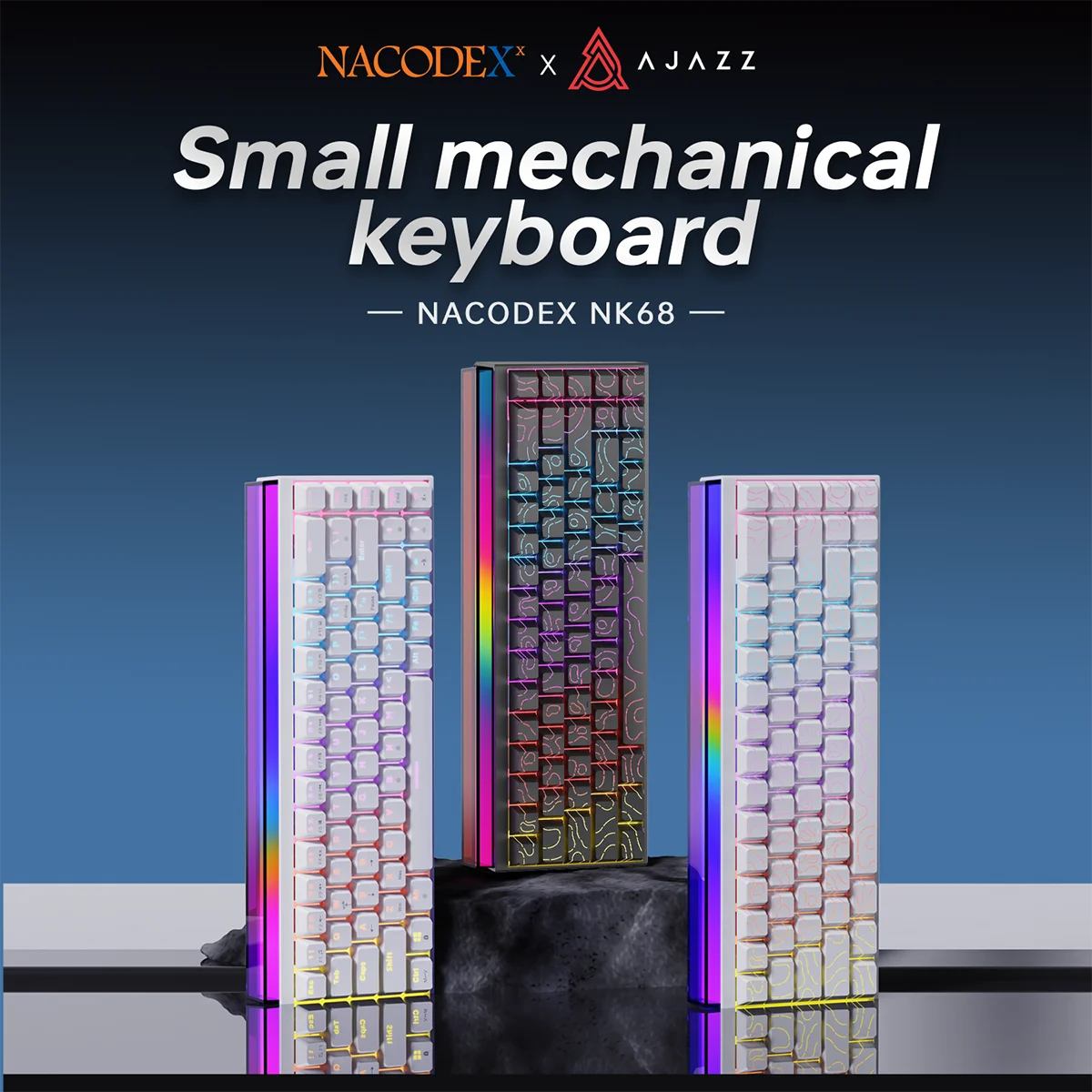 Ajazz Nk68 68Key HotSwappable Gaming Keyboard 5 | PricZone Ajazz Nk68 68 Key Hot Swappable Gaming Keyboard 5 | PricZone