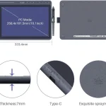 10X6 Inch Graphics Drawing Tablet with BatteryFree Stylus 4 | PricZone 10X6 Inch Graphics Drawing Tablet with Battery Free Stylus 4 | PricZone