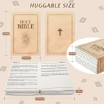 Christian Bible Pillow Book Plush Throw Cushion Realistic 7 | PricZone