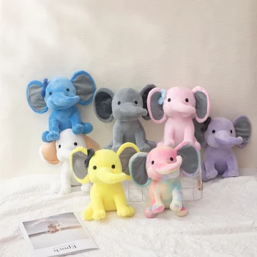84In Soft Elephant Plush Stuffed Animal Toy 2
