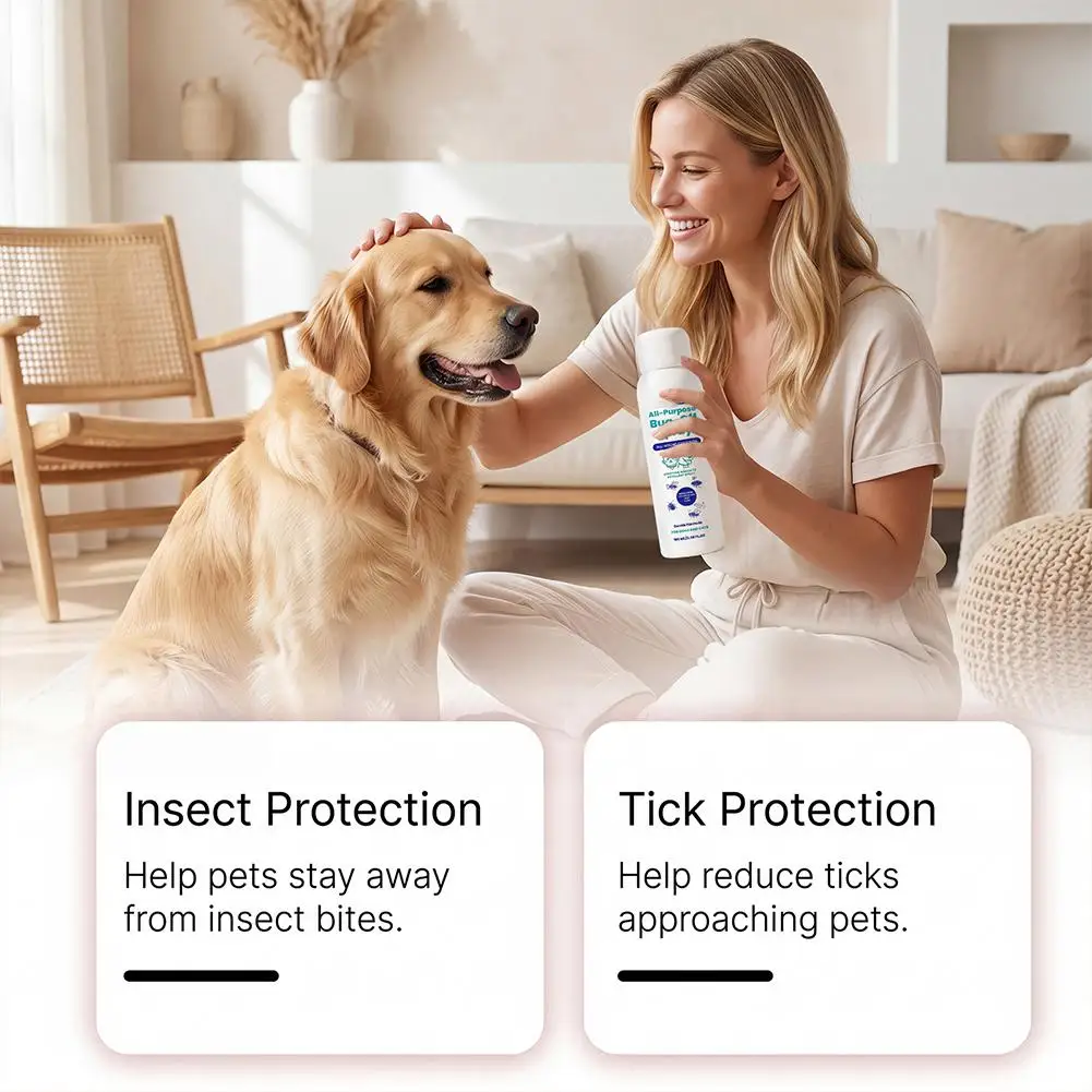 Pet Insect Repellent Spray Mild Safe Effectively Repels 17